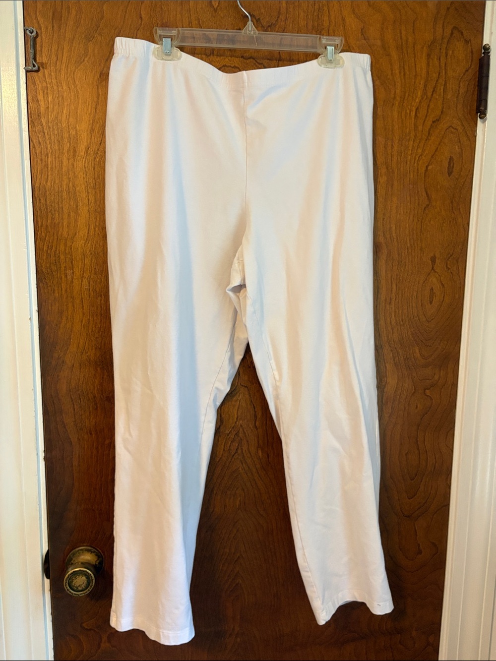 Women's White Jeans Pull-On
